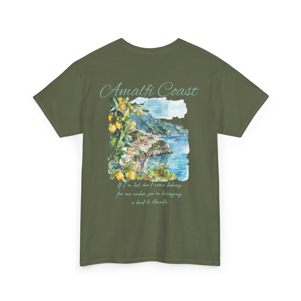 Amalfi Coast Watercolor Tee