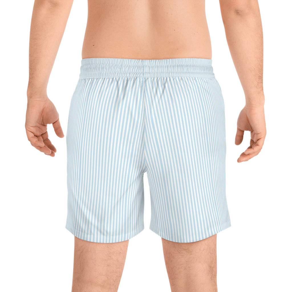 Men's Striped Swim Shorts