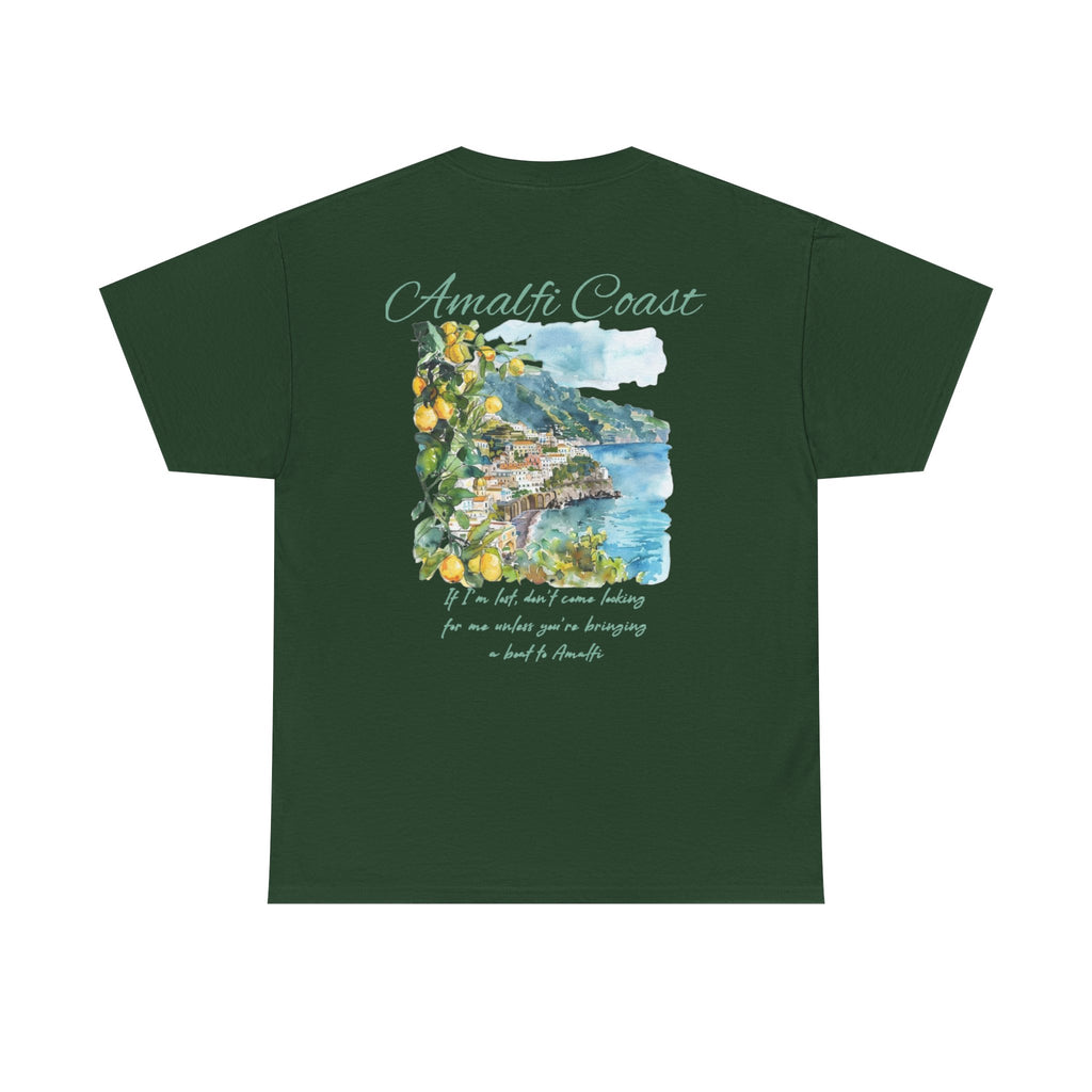 Amalfi Coast Watercolor Tee
