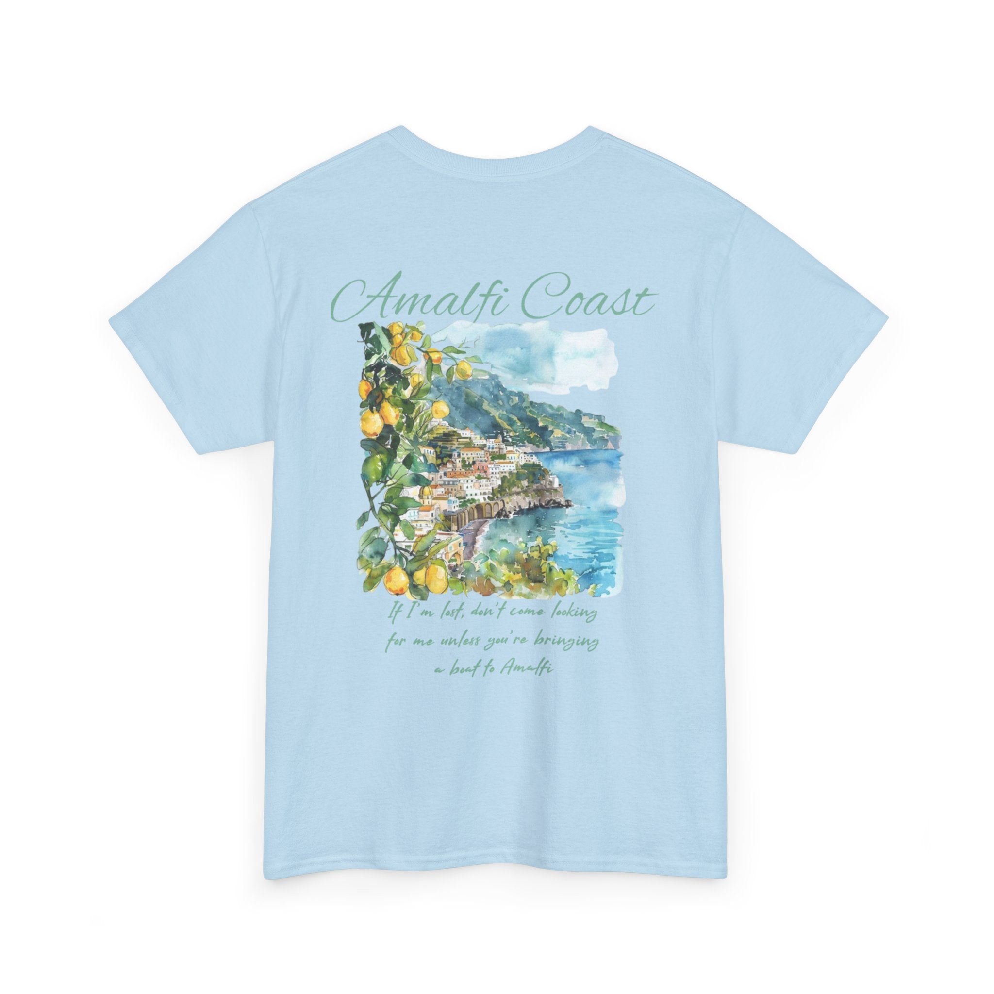 Amalfi Coast Watercolor Tee