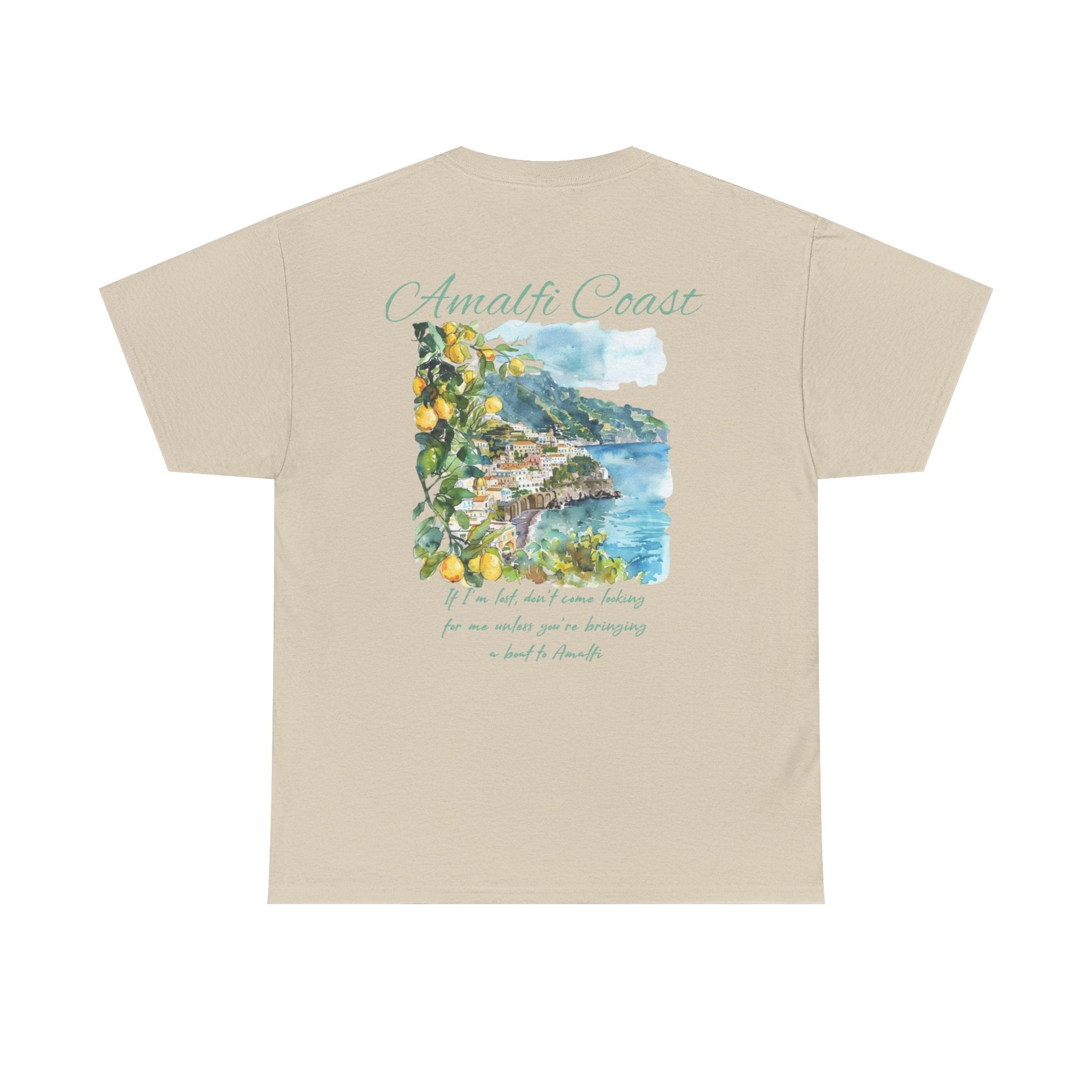Amalfi Coast Watercolor Tee