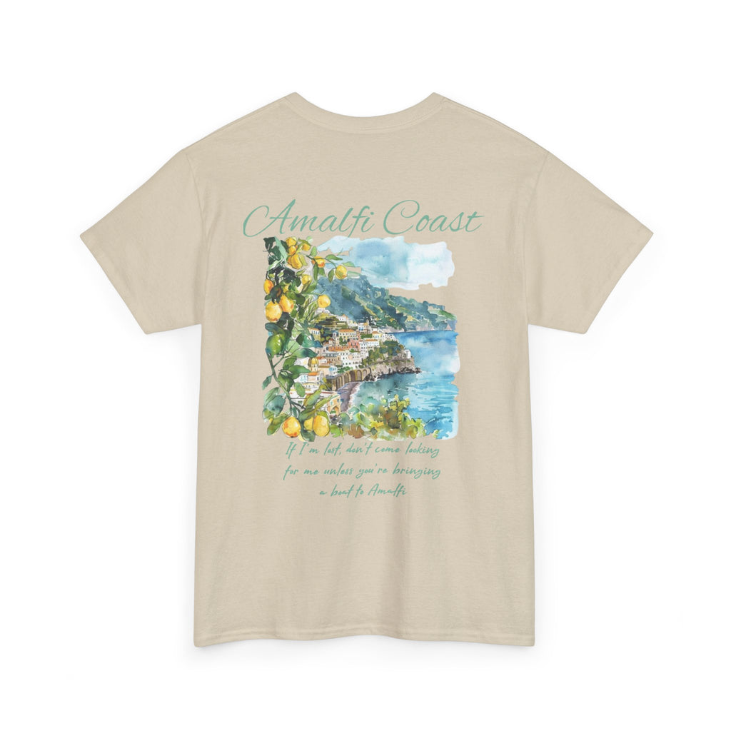Amalfi Coast Watercolor Tee