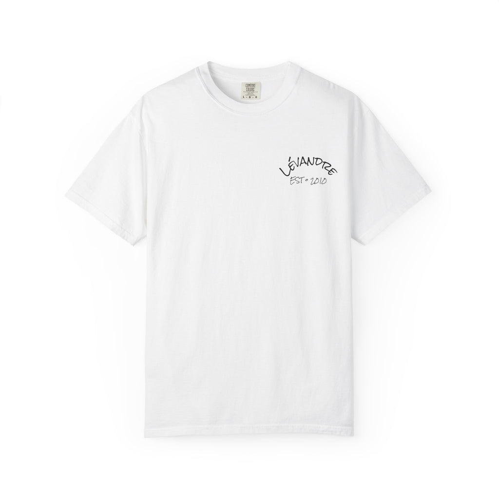 Leopard White Tee