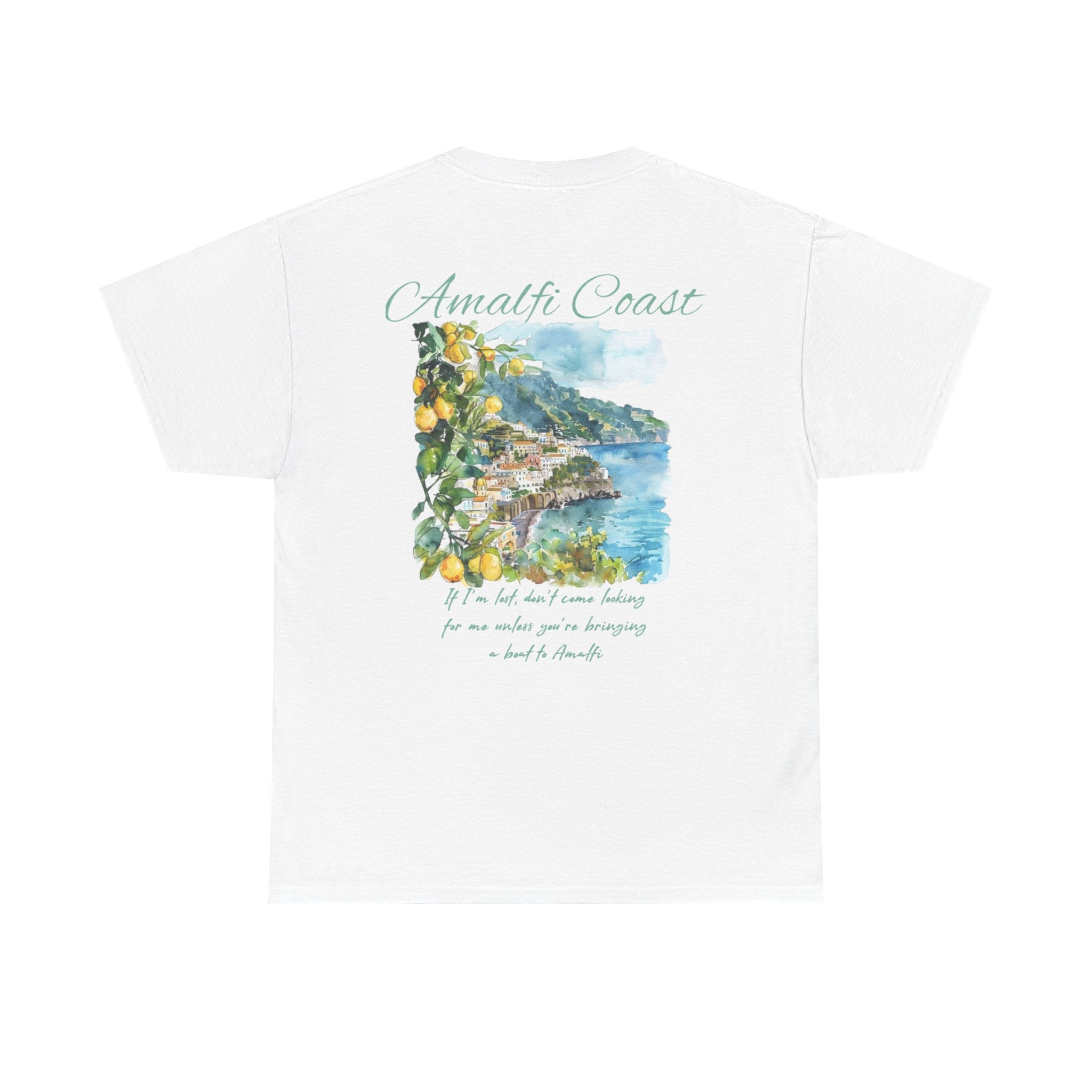 Amalfi Coast Watercolor Tee