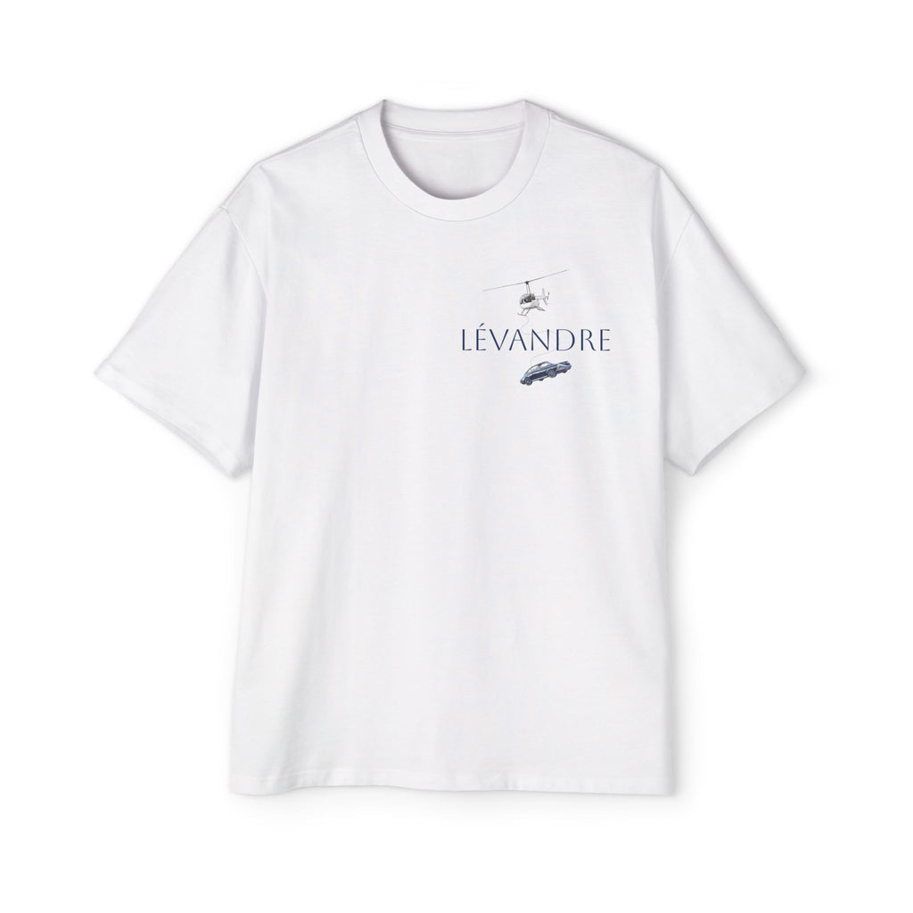 "Who Cares I’m Already Late" Oversized Men's T‑Shirt
