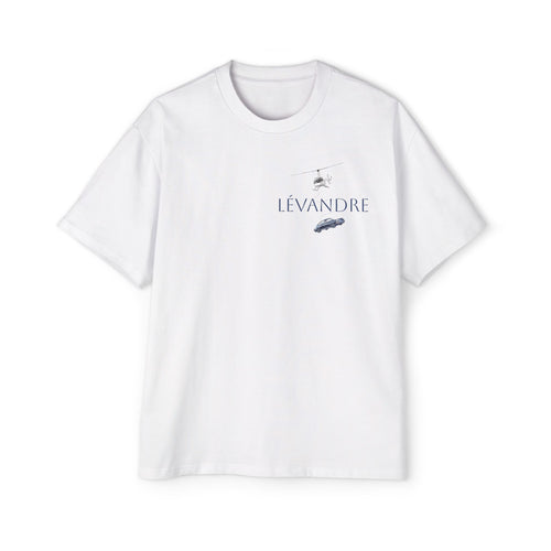 "Who Cares I’m Already Late" Oversized Men's T‑Shirt