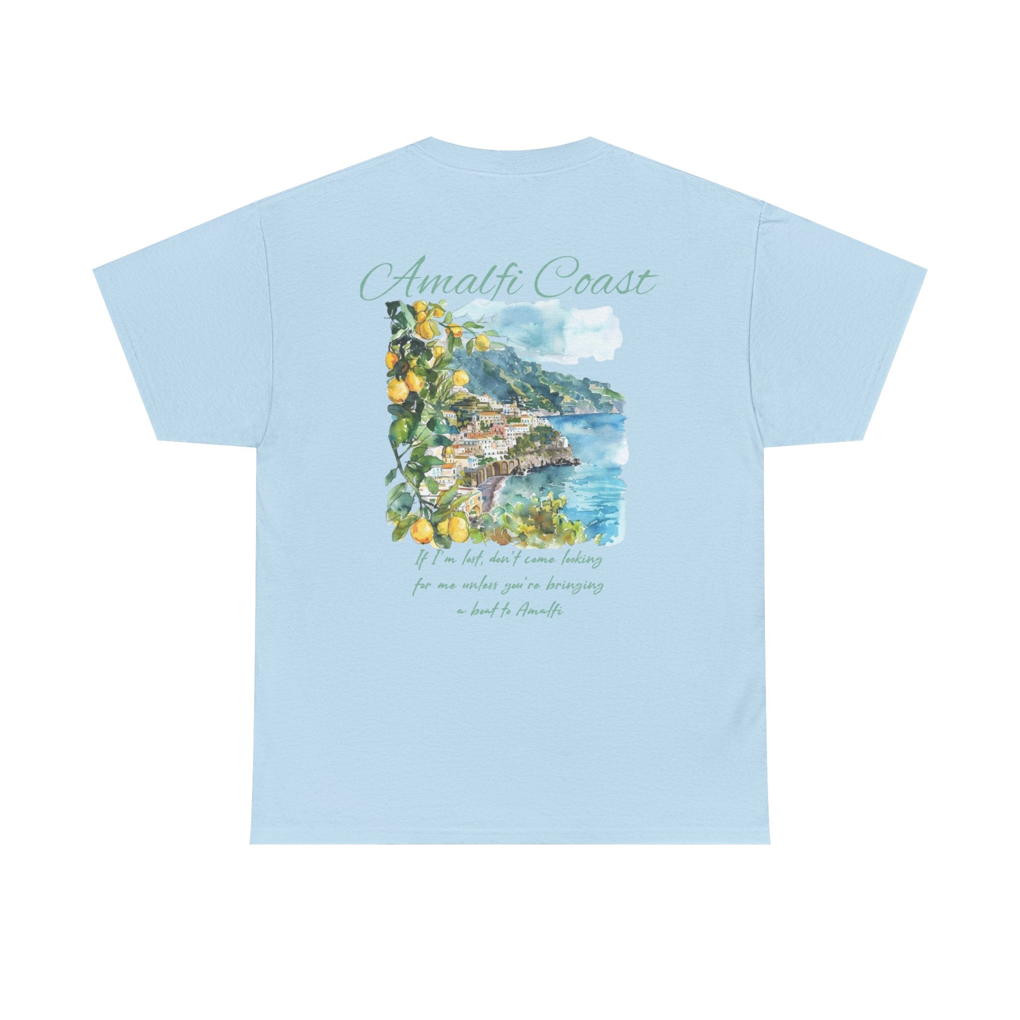 Amalfi Coast Watercolor Tee
